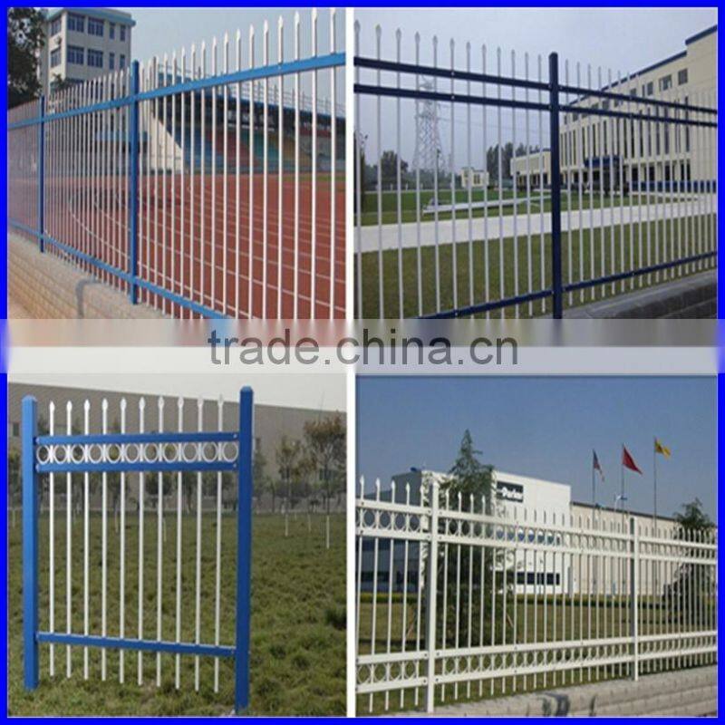 Australia/U.K ornamental metal fencing tubular security fencing