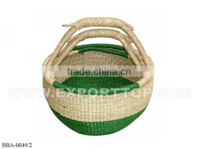 Best quality handmade sea grass handle bags (Skype: july.etop)