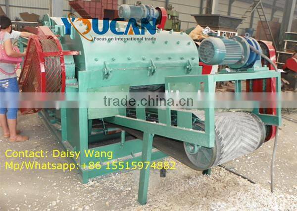 Youcan factory price pallet crusher/wood pallet crushing machine/wood board shredder