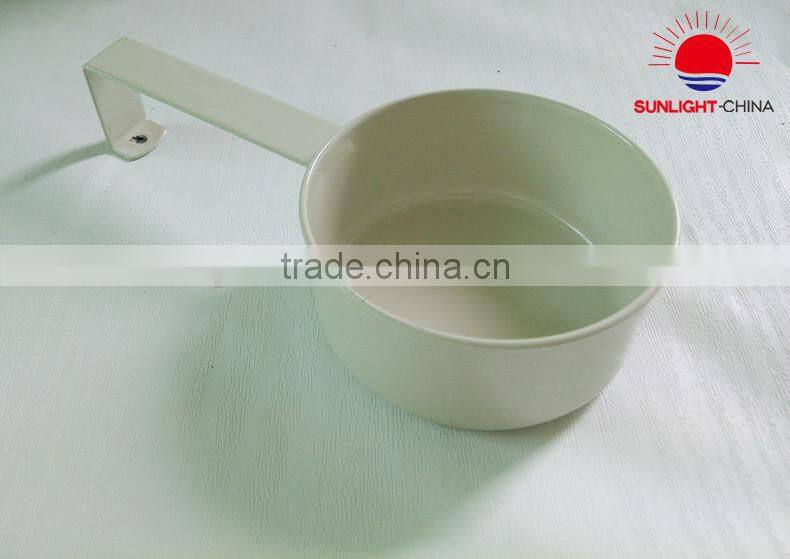 metal dog food bucket pet food bin food container laundry bin with scoop