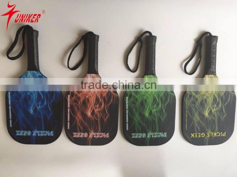 2017 unique top quality graphite pickleball paddle