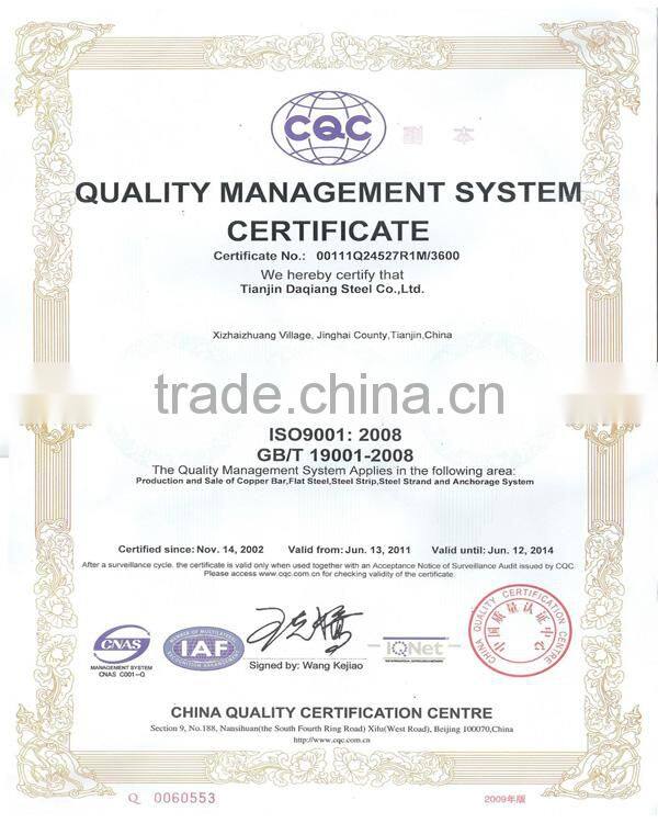 6150 Spring Steel Bar for Tractor Suspension