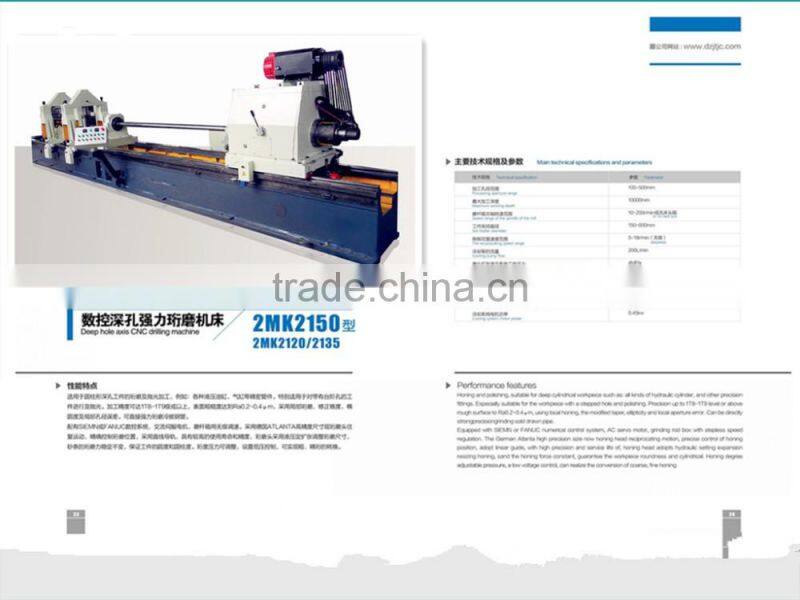 Best Sale Deep Hole hydraulic cylinder honing machine
