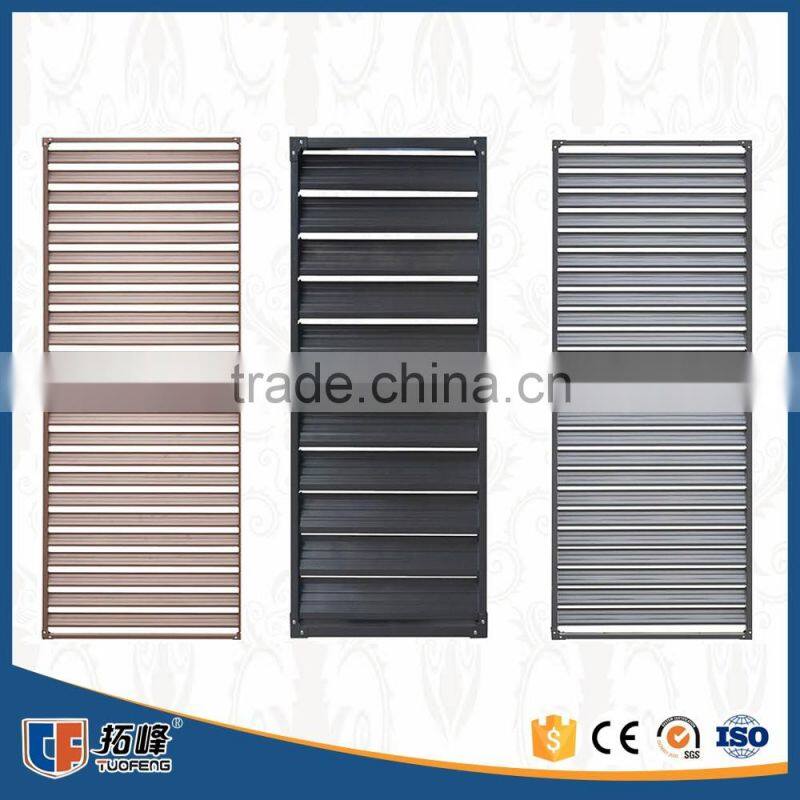 factory direct selling aluminium interior/exterior security shutters