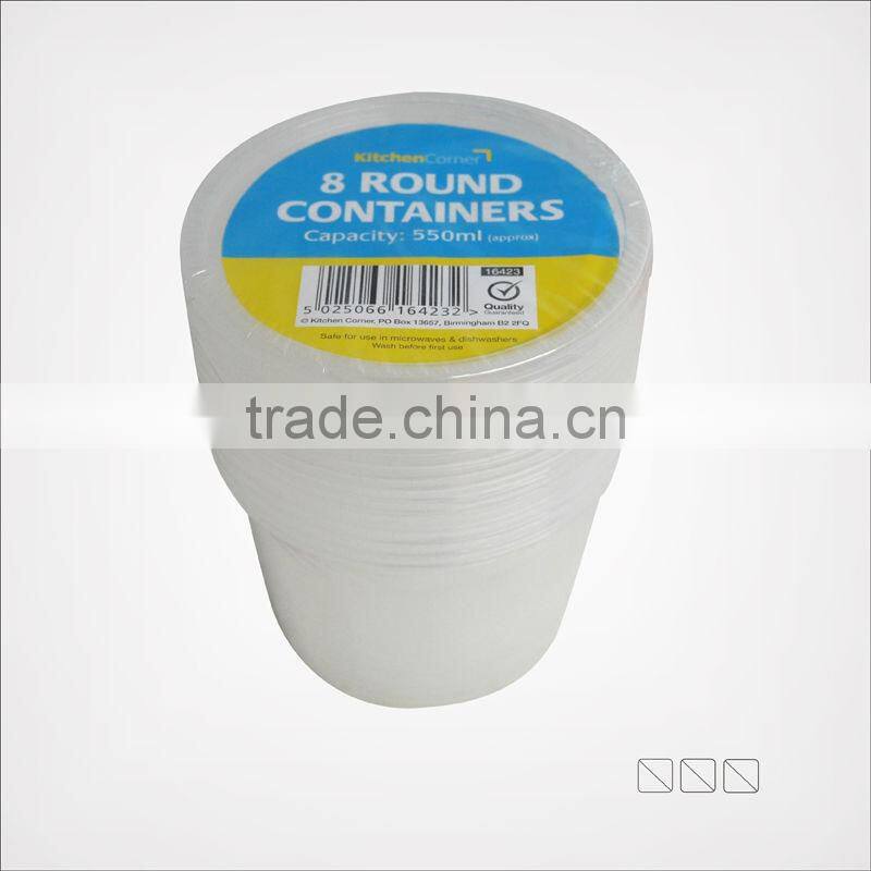 8pcs disposable food container