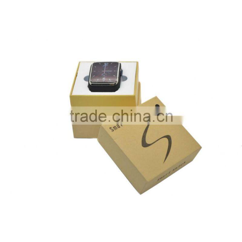 2015 hot selling 1.54inch GSM touch screen smart watch phone