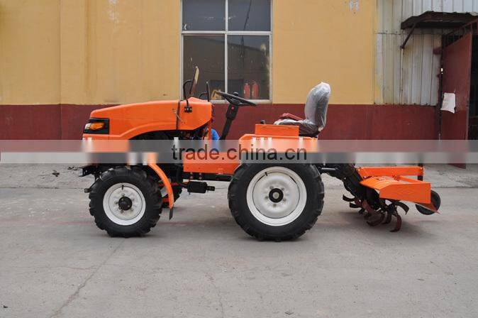10hp,12hp,15hp 18hp,20hp mini tractor garden tractor with rotary tiller