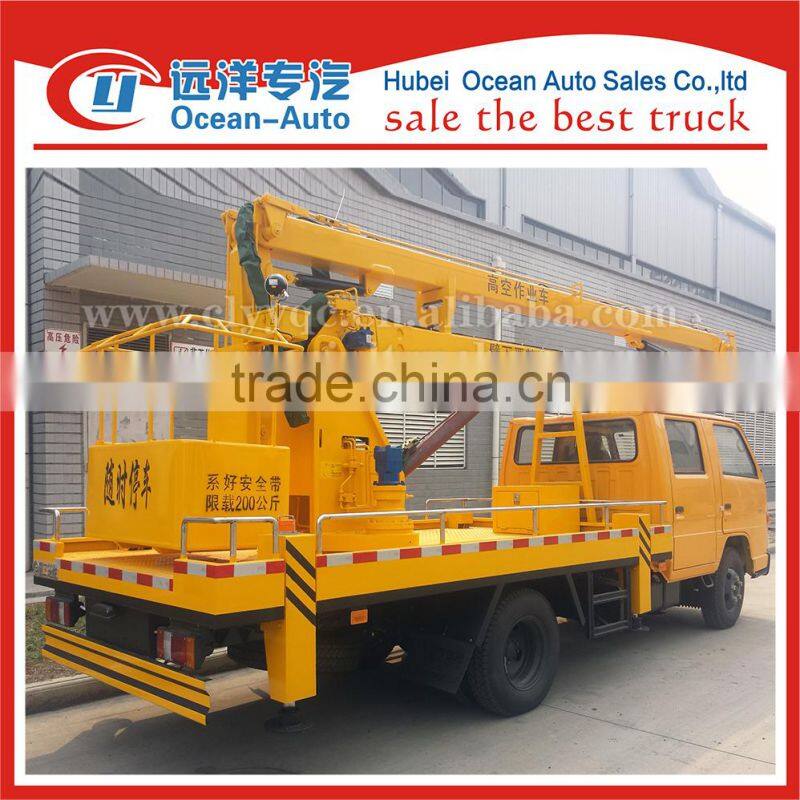 JMC mini chassis 16 meters aerial lift truck for sale