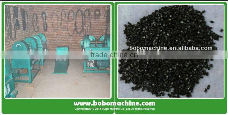 Used tire wire cutting and making shot machine