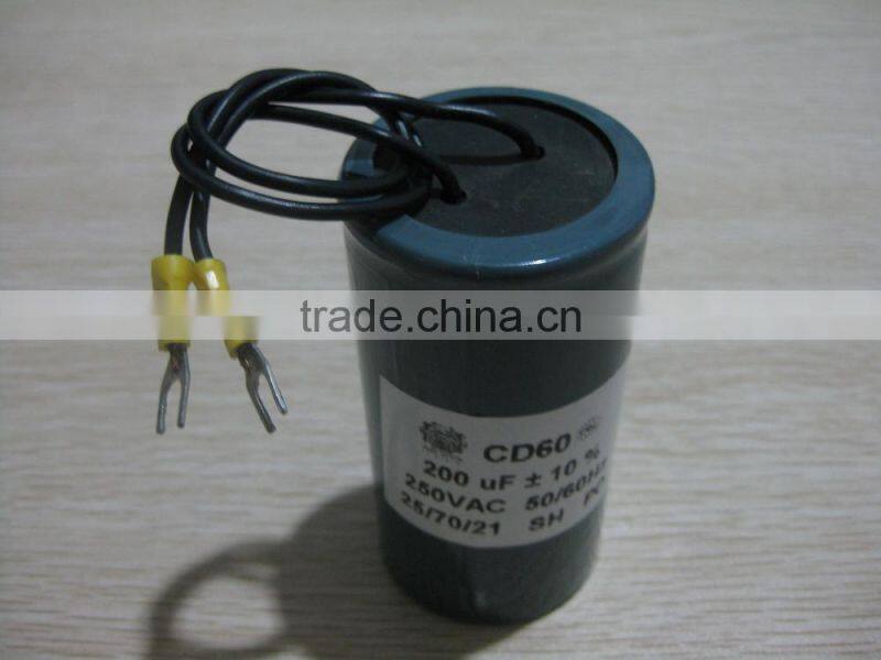 washing machine capacitor, high quality washing machine capacitor, 4 wires washing machine capacitor