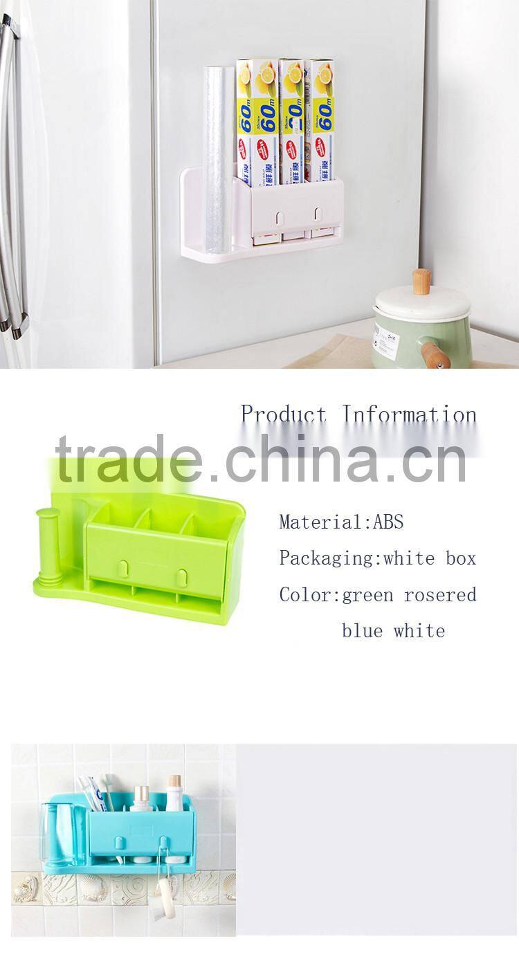 Kitchen bathroom Brush tableware toilet paper Holder sticker Base