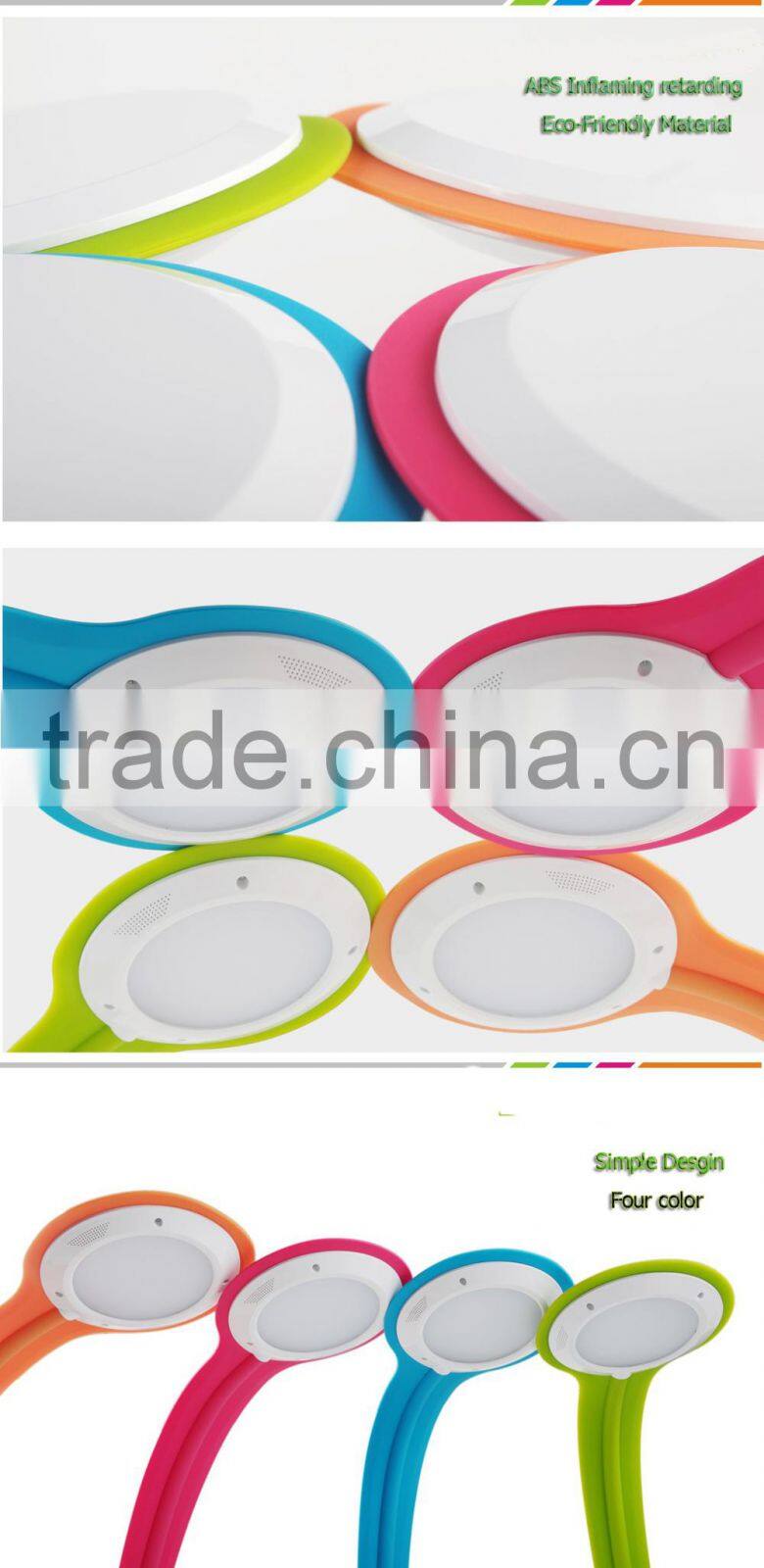 NO flicker portable luminaire led table lamp of uniform light