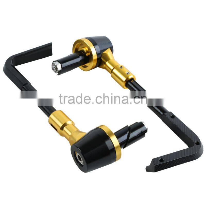 CNC Universal 7/8" 22mm Proguard System Brake Clutch Levers Protect Guard Gold