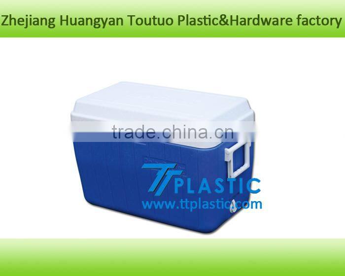 customized making two layers HDPE custom plastic container
