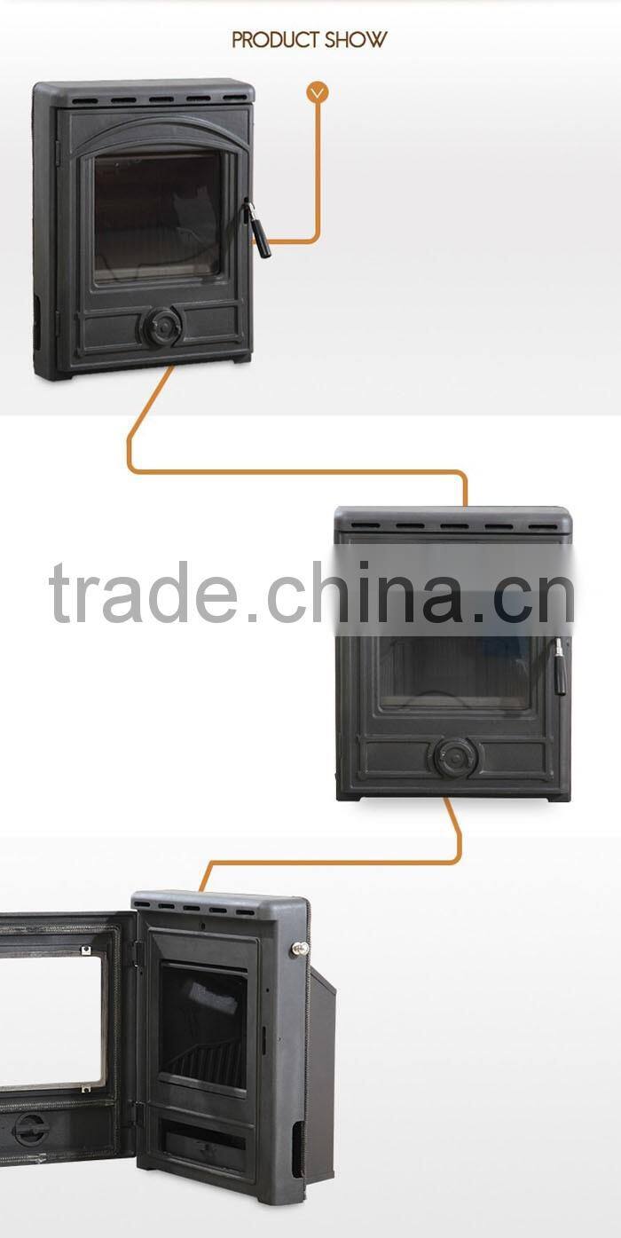 2016 New type fireplace cast iron wood burning stove for sale