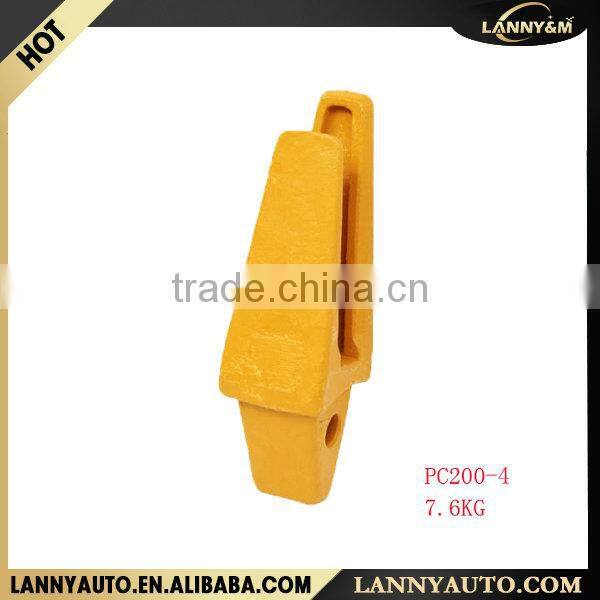 Yiwu Jinhua PC200-4 7.6KG loader bucket teeth, PC200 excavator bucket teeth