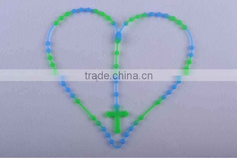 cross silicone necklace