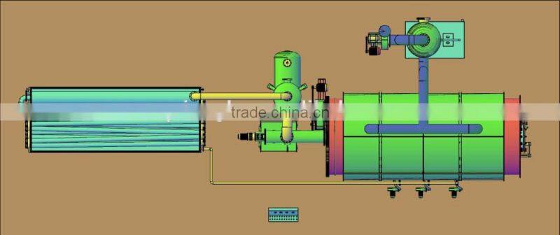 waste plastic pyrolysis small machine FAST INSTALLATION