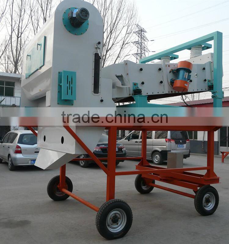 Complete sets of mobile grain quinoa cleaning machine