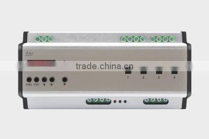 2016 New huge capacity dmx 512 rail switch light controller