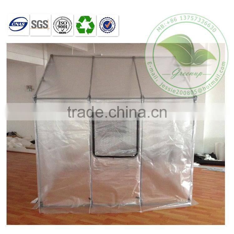 Fashion Design Steel Tube Transparent PVC Garden Grow Ten