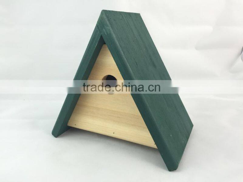 Traditional Wooden Nesting Box Small Wild Animal Bird Nest Cage For Wholesale