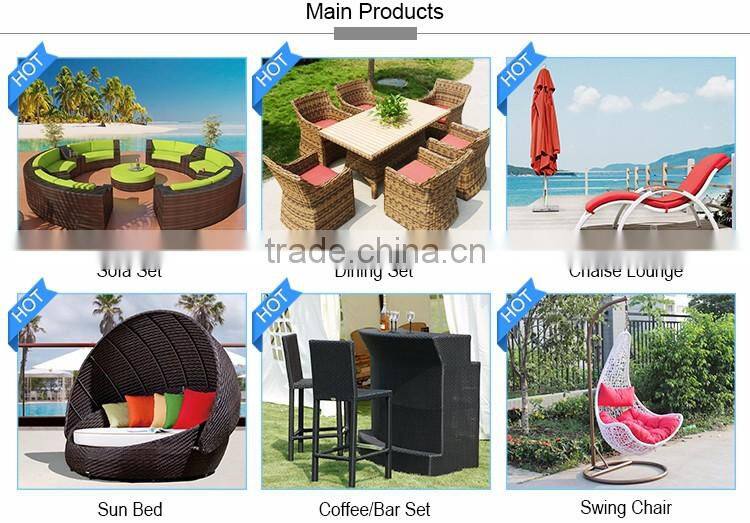 Hexagonal 2 Seater Table Set Used Cafe Poly Rattan Furniture Restaurant