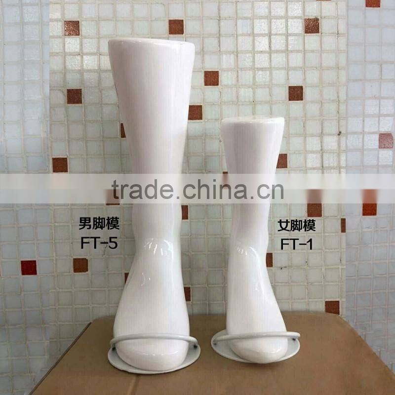 Useful Female Foot Sock Sox Display Mold Short Stocking Mannequin White