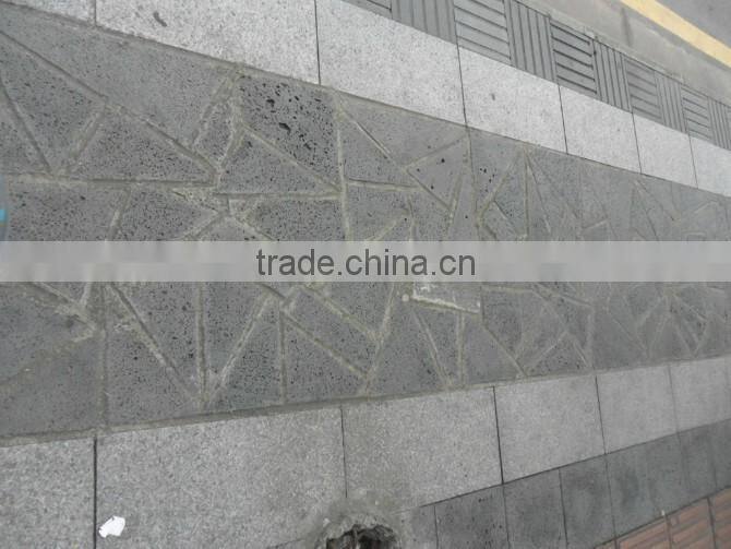 Exterior flooring stone lava stone for sale