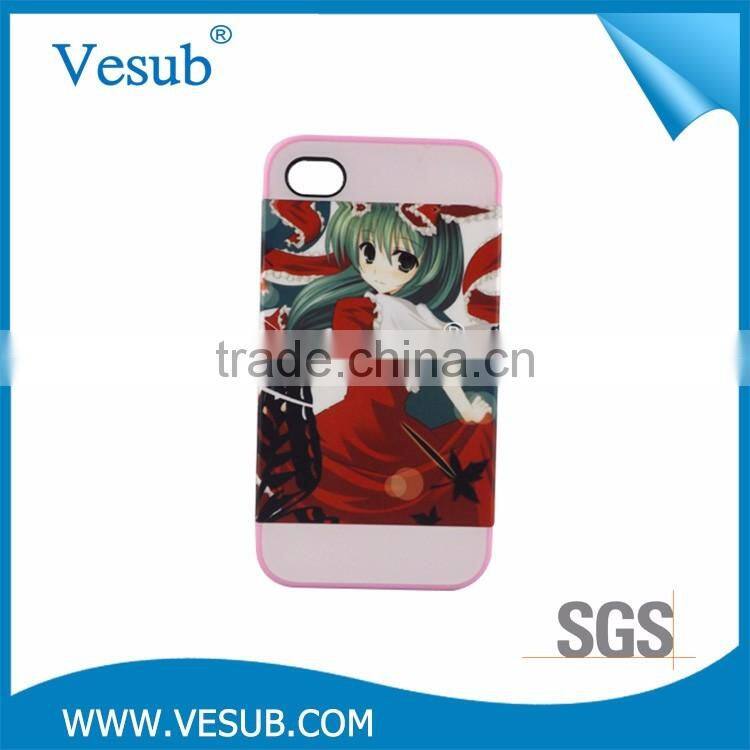 Vesub Imports Eco Quality Pu Textile Raw Materials Personalized 3d Sublimation Case