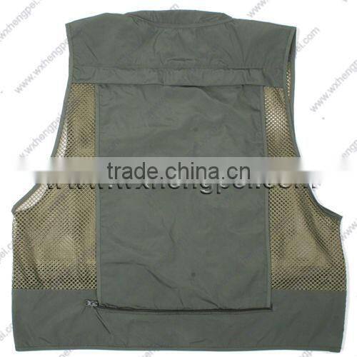 summer mesh photography Vest/ fishing vest/ muti-pockets vests