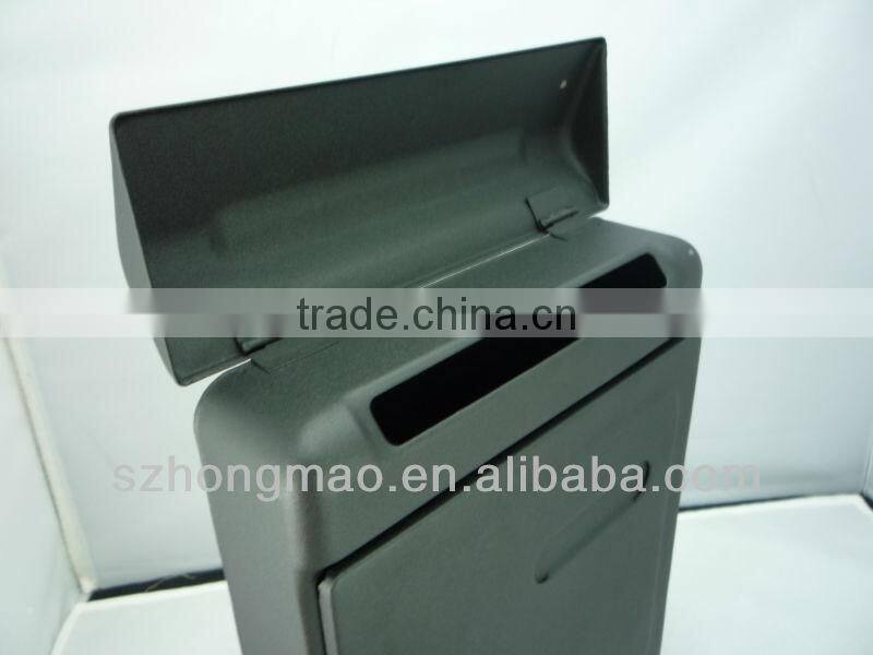 Red steel wholesale locking mailboxes