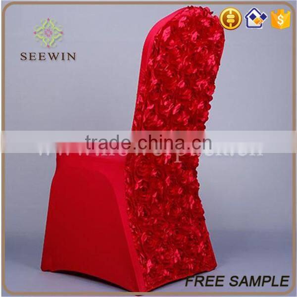 wholesale universal rosette wedding chair cover