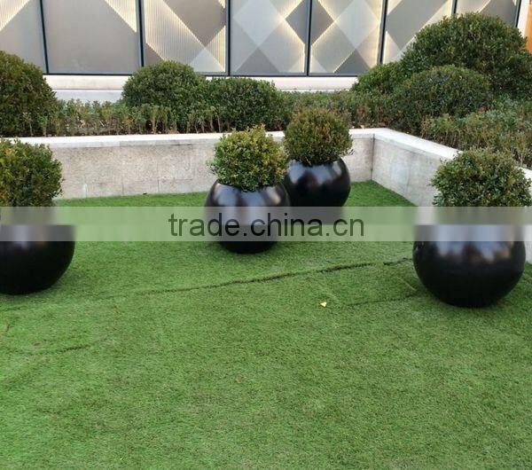 FO-186 Round fiberglass pots for decor