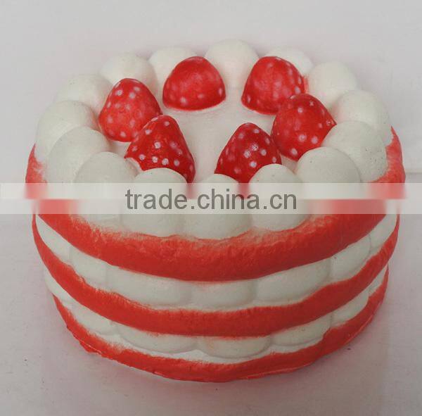 Cute foam cat shape PU slow rising squishy soft stress toy