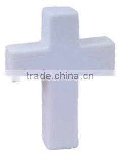 PU stress cross/crucifix shaped stress reliever/soft foam cross squeeze toy