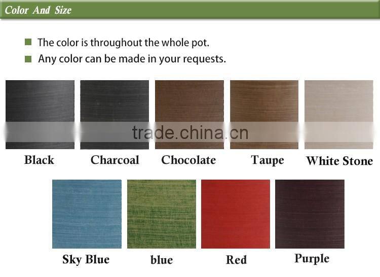 New Finished Design Unique Style China Direct Manufacturer Garden Planter For Balcony Decoration