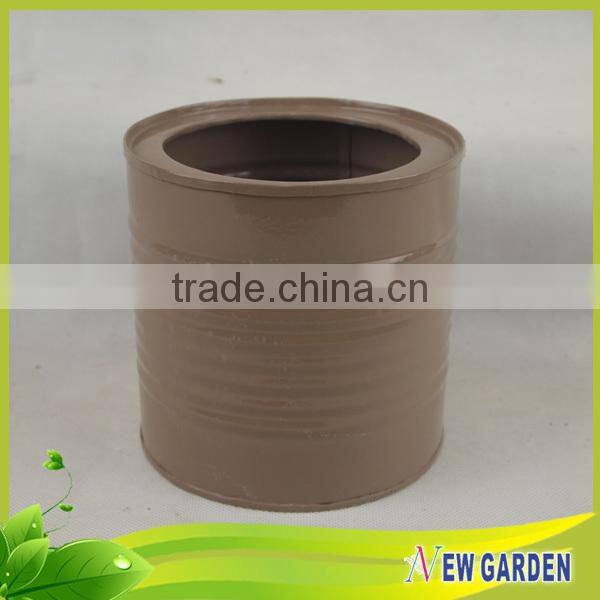 Milk Powder Cans Shape Decorative Jars and Vases For Flower And Plant