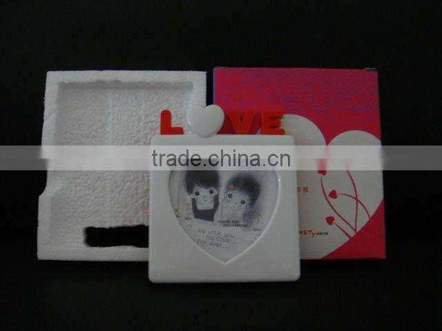 Melamine photo frame