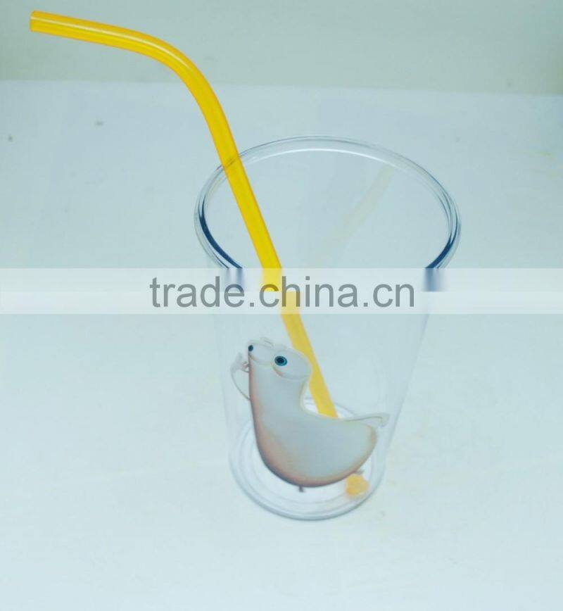 hot sale clear glass food grade custom glass mugs with color changing