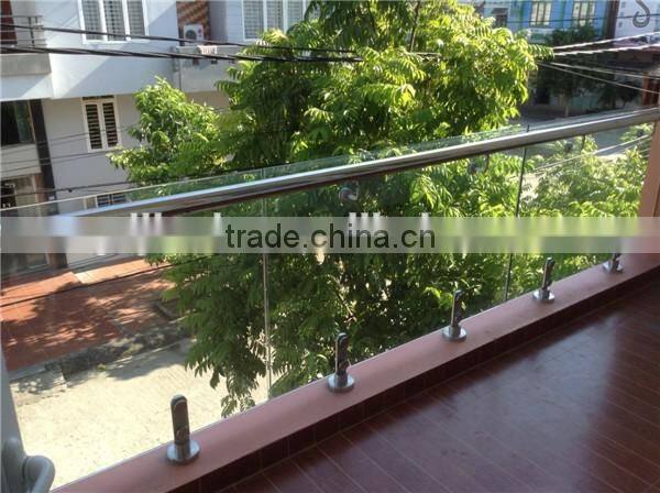 JINXIN Glass Balcony Railing Glass Railing Bracket Glass Railing Hardware