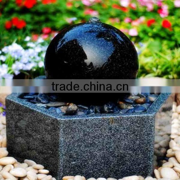 mini tabletop fountain made of granite