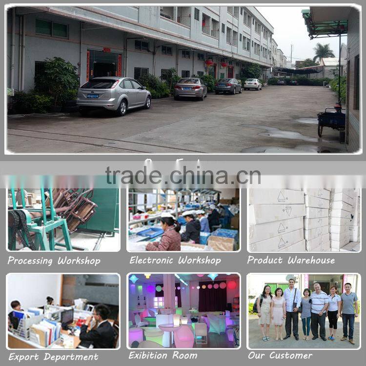 Apple Sofa, Plastic LED Sofa, LED Bar Chairs