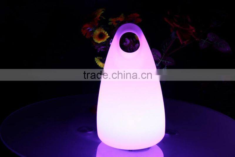 fashionable RGB 16 colors changing led table lamp, night club decoration ball
