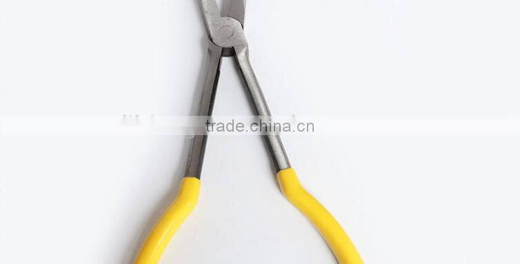 Stainless steel multi use long nose pliers
