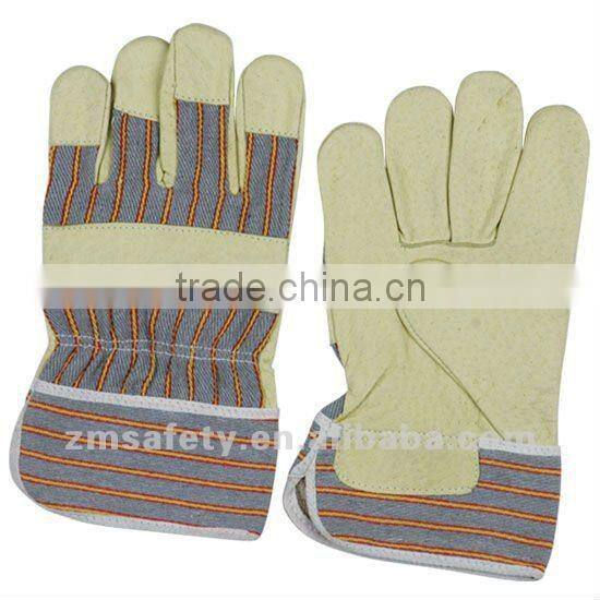 Pro fit yellow driver glove with CE approval