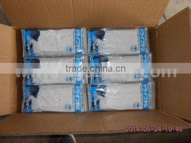 DDSAFETY 2017 Light Medium Weight Cotton Inspector Parade Gloves Work Gloves Safety Gloves