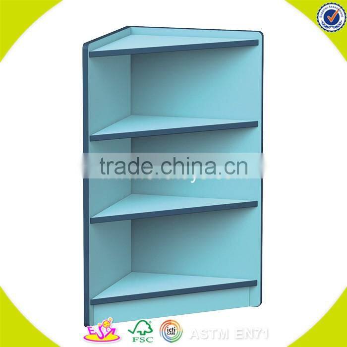 Wholesale hot sale wooden toy organizer for kids with 12 bins popular kids wooden storage box W08C034