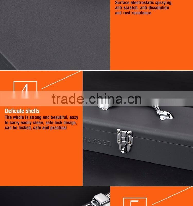 Prime Cold-roll-Steel Sheets Professional Household Tools Set Box