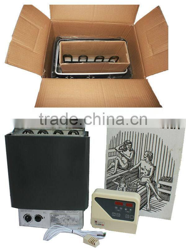 6kw, 8kw, 9kw, 12kw, 15kw, 18kw dry steam bath sauna heater